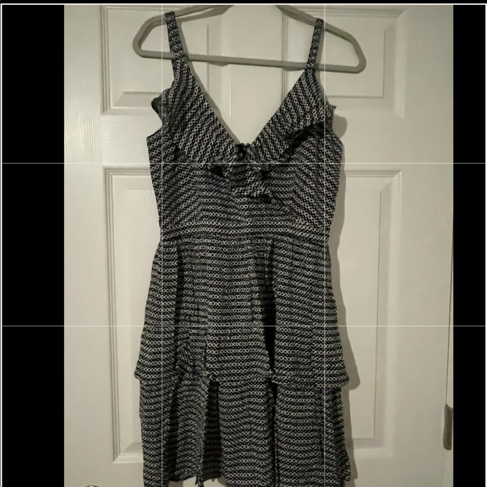 NWT Geo Garden Ruffle dress